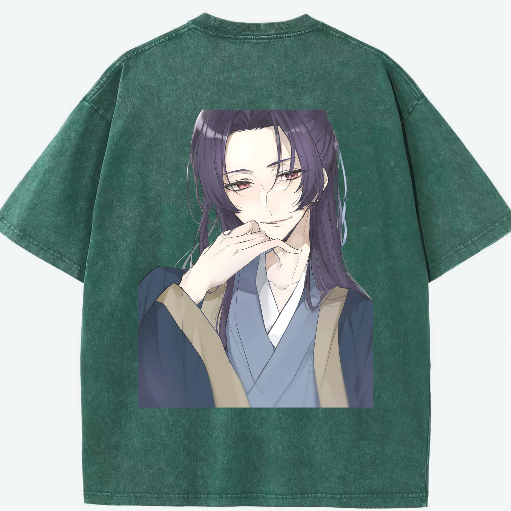 （画像用） 薬屋のひとりごと The Apothecary Diaries 綿100% ヴィンテージ風 半袖Tシャツ（背面プリント）